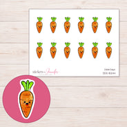 DDZ-15244 planner sticker sheet with enlarged sticker detail