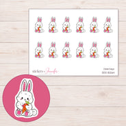 DDZ-15264 planner sticker sheet with enlarged sticker detail