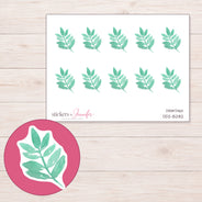 DDZ-15282 planner sticker sheet with enlarged sticker detail