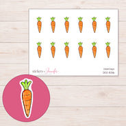 DDZ-15316 planner sticker sheet with enlarged sticker detail