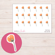 DDZ-15378 planner sticker sheet with enlarged sticker detail