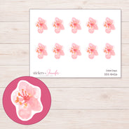 DDZ-15426 planner sticker sheet with enlarged sticker detail