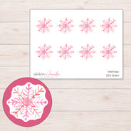 DDZ-15464 planner sticker sheet with enlarged sticker detail