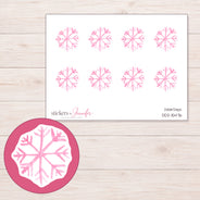 DDZ-15476 planner sticker sheet with enlarged sticker detail