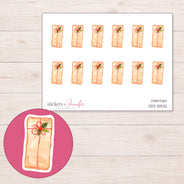DDZ-15532 planner sticker sheet with enlarged sticker detail