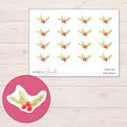 DDZ-15544 planner sticker sheet with enlarged sticker detail