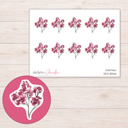 DDZ-15546 planner sticker sheet with enlarged sticker detail