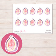 DDZ-15553 planner sticker sheet with enlarged sticker detail