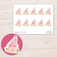 DDZ-15568 planner sticker sheet with enlarged sticker detail