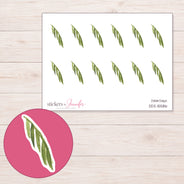 DDZ-15586 planner sticker sheet with enlarged sticker detail