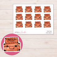 DDZ-15627 planner sticker sheet with enlarged sticker detail