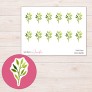 DDZ-15638 planner sticker sheet with enlarged sticker detail