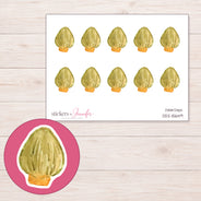 DDZ-15649 planner sticker sheet with enlarged sticker detail