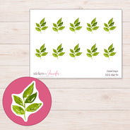 DDZ-15674 planner sticker sheet with enlarged sticker detail