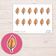 DDZ-15903 planner sticker sheet with enlarged sticker detail