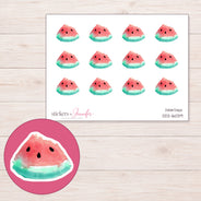 DDZ-16039 planner sticker sheet with enlarged sticker detail