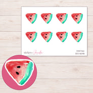 DDZ-16048 planner sticker sheet with enlarged sticker detail