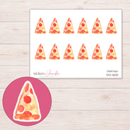 DDZ-16051 planner sticker sheet with enlarged sticker detail