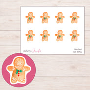 DDZ-16056 planner sticker sheet with enlarged sticker detail