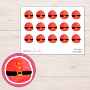 DDZ-16059 planner sticker sheet with enlarged sticker detail