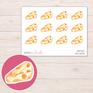 DDZ-16075 planner sticker sheet with enlarged sticker detail