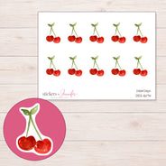 DDZ-16174 planner sticker sheet with enlarged sticker detail