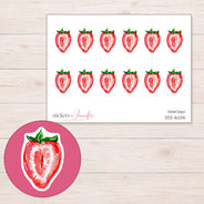 DDZ-16255 planner sticker sheet with enlarged sticker detail