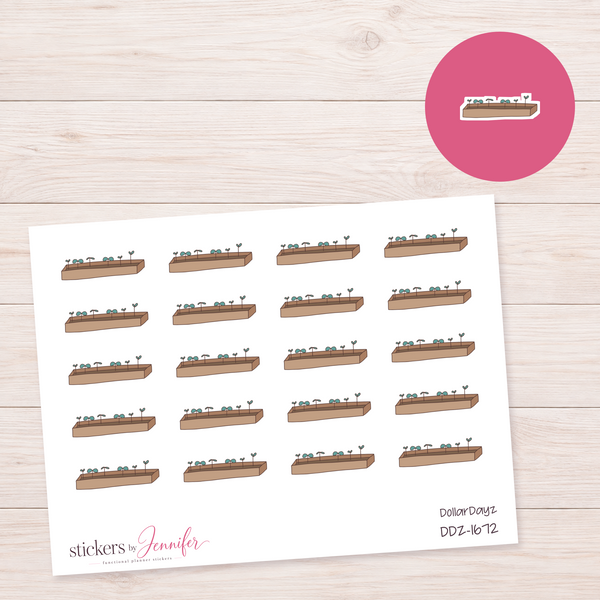Seedling Tray Planner Stickers | DDZ-1672