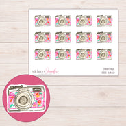 DDZ-16820 planner sticker sheet with enlarged sticker detail