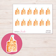 DDZ-16871 planner sticker sheet with enlarged sticker detail