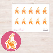 DDZ-16879 planner sticker sheet with enlarged sticker detail