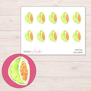 DDZ-16894 planner sticker sheet with enlarged sticker detail