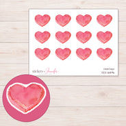 DDZ-16896 planner sticker sheet with enlarged sticker detail