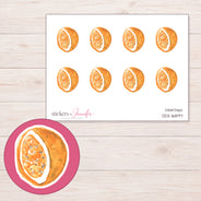 DDZ-16897 planner sticker sheet with enlarged sticker detail