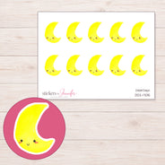DDZ-17015 planner sticker sheet with enlarged sticker detail