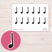 DDZ-17105 planner sticker sheet with enlarged sticker detail