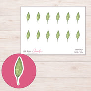 DDZ-17176 planner sticker sheet with enlarged sticker detail