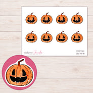 DDZ-17178 planner sticker sheet with enlarged sticker detail