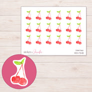 DDZ-17248 planner sticker sheet with enlarged sticker detail