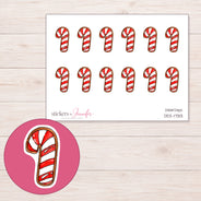 DDZ-17313 planner sticker sheet with enlarged sticker detail