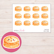 DDZ-17352 planner sticker sheet with enlarged sticker detail