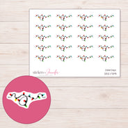 DDZ-17391 planner sticker sheet with enlarged sticker detail