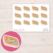 DDZ-17443 planner sticker sheet with enlarged sticker detail