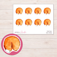 DDZ-17536 planner sticker sheet with enlarged sticker detail