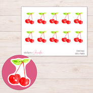 DDZ-17683 planner sticker sheet with enlarged sticker detail
