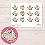 DDZ-17709 planner sticker sheet with enlarged sticker detail