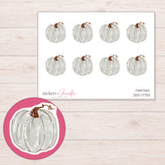 DDZ-17733 planner sticker sheet with enlarged sticker detail