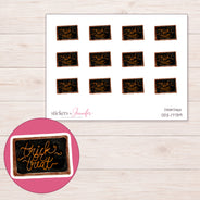 DDZ-17739 planner sticker sheet with enlarged sticker detail