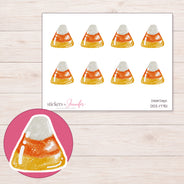 DDZ-17751 planner sticker sheet with enlarged sticker detail