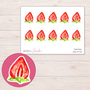 DDZ-17770 planner sticker sheet with enlarged sticker detail